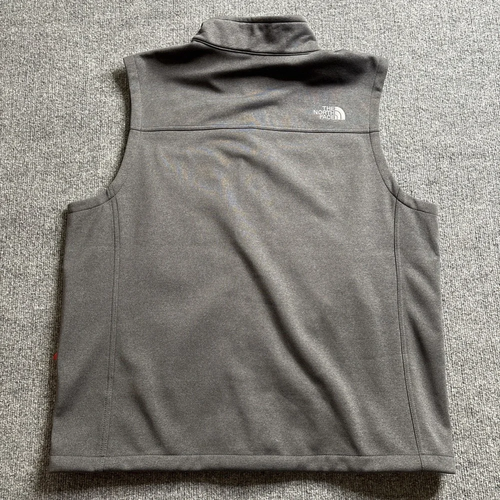 The North Face Ridgewall Vest Men's XL  Dark Gray Soft Shell WindWall NWT LOGO